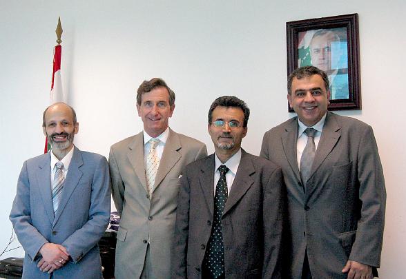 20 Leb Direct Higher ed.jpg - In a meeting between Dr Deans and the Director of Higher Education for Lebanon, the Director spoke of being moved by the profound knowledge and practical application of Consciousness-Based Education.